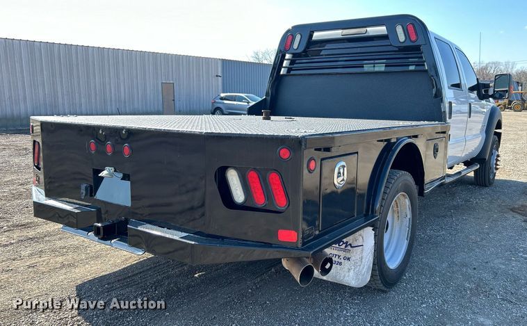 image for item EG1220 2015 Ford F550 Super Duty Crew Cab flatbed truck