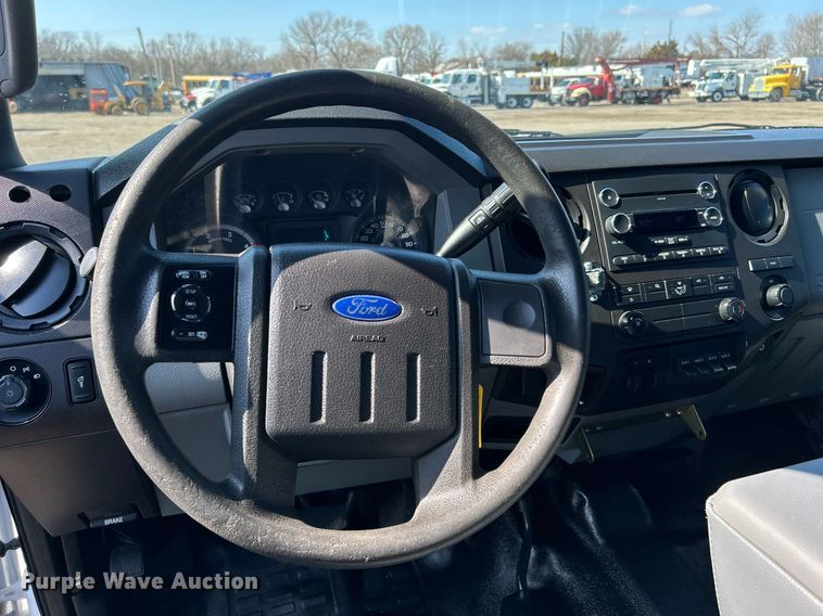 image for item EG1220 2015 Ford F550 Super Duty Crew Cab flatbed truck