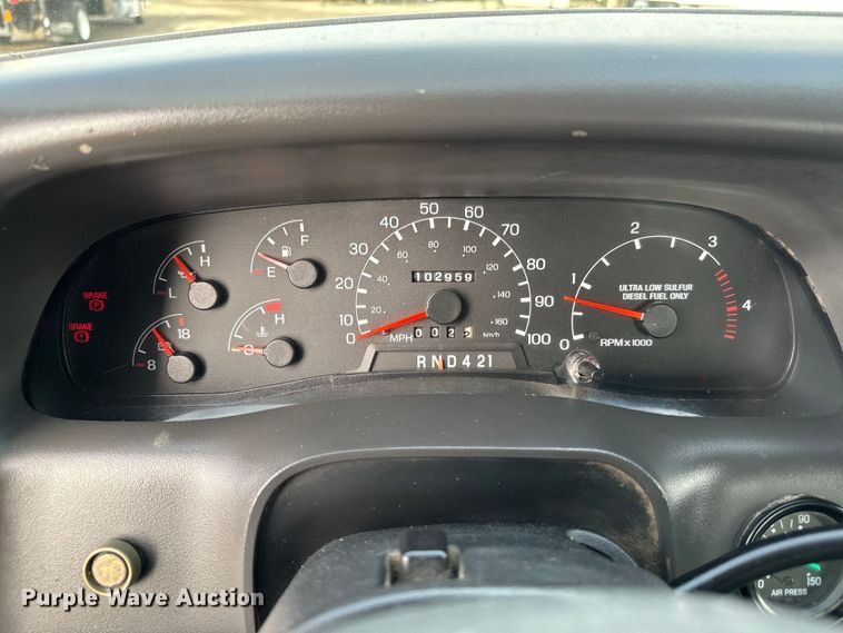 image for item EG1309 2008 Ford F650 Super Duty flatbed truck