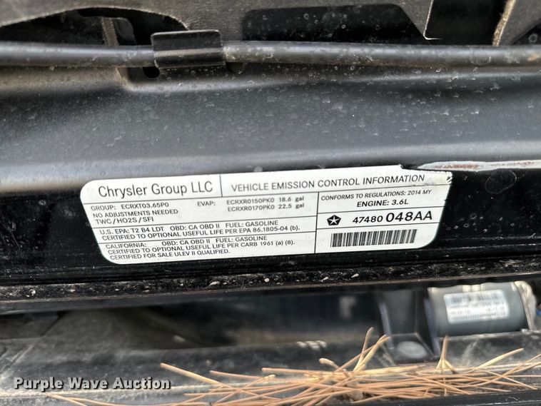 image for item EG1315 2014 Jeep Wrangler Unlimited  SUV