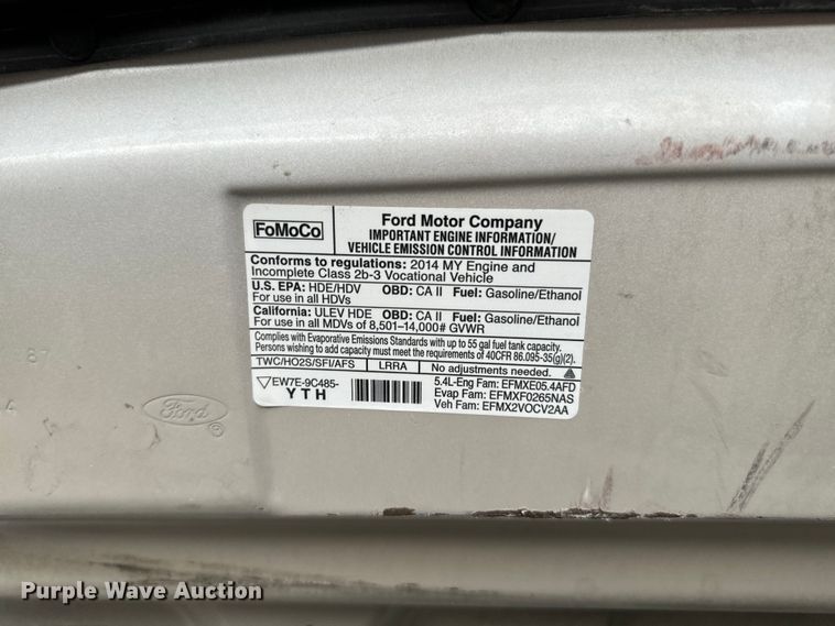 image for item EG1320 2014 Ford E350 Super Duty van