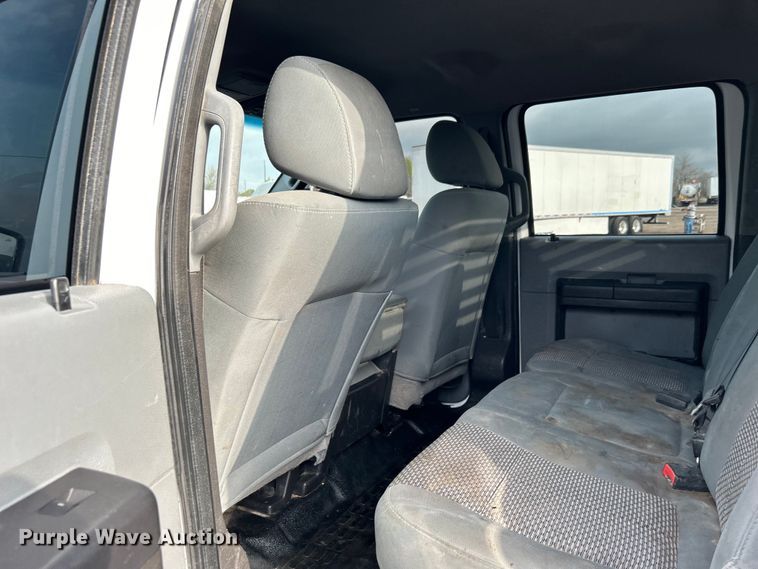 image for item EG1328 2011 Ford F550 Crew Cab flatbed truck