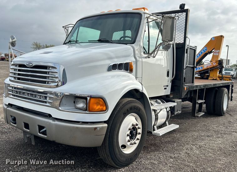 image for item EG1329 2008 Sterling Acterra flatbed truck