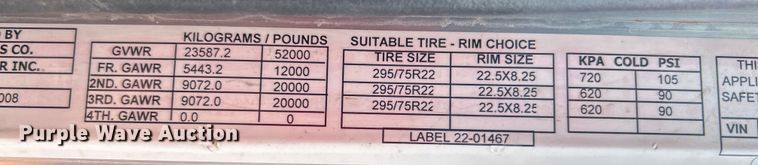 image for item EG1333 2009 Peterbilt  365 flatbed truck