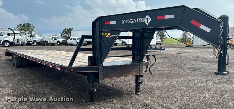 image for item EG1342 2023 Diamond T Trailer Mfg. Co 1024DTF equipment trailer