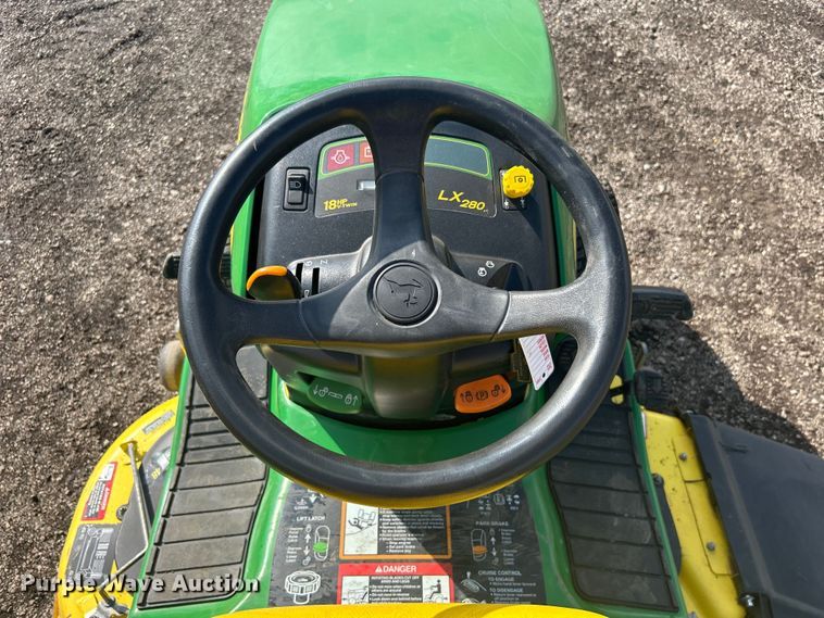 image for item EG1346 John Deere LX280 lawn mower