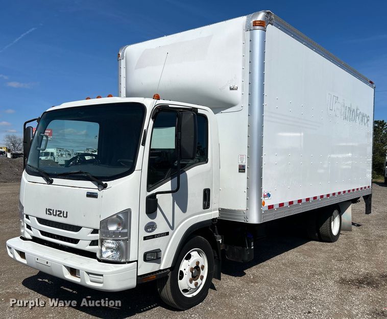 image for item EG1372 2016 Isuzu NPR box truck