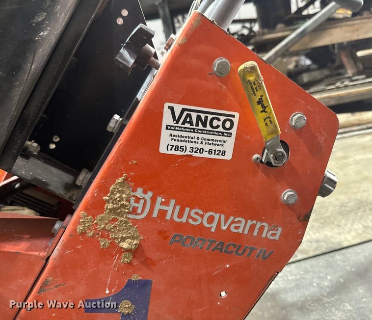 image for item EH5343 Husqvarna  Portacut IV concrete saw