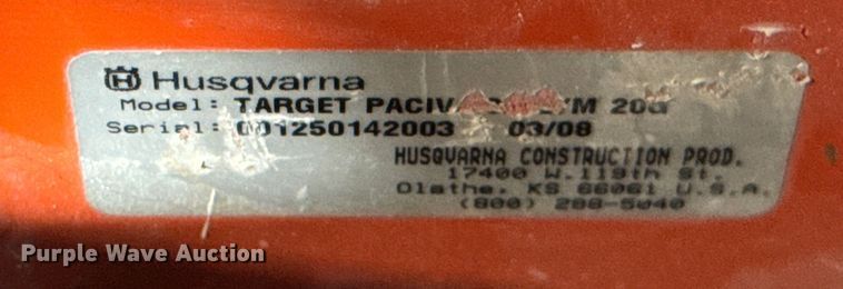 image for item EH5343 Husqvarna  Portacut IV concrete saw