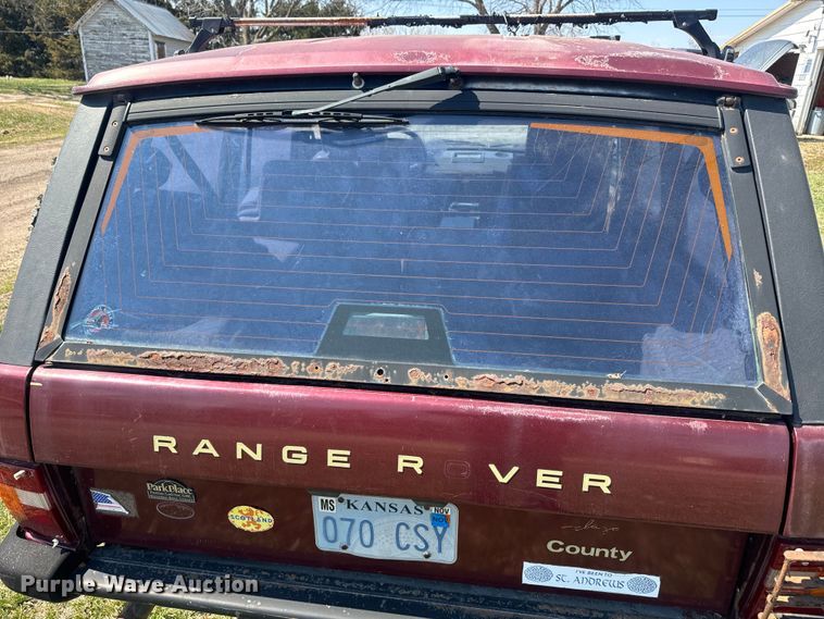 image for item EH5364 1994 Land Rover Range Rover County SUV