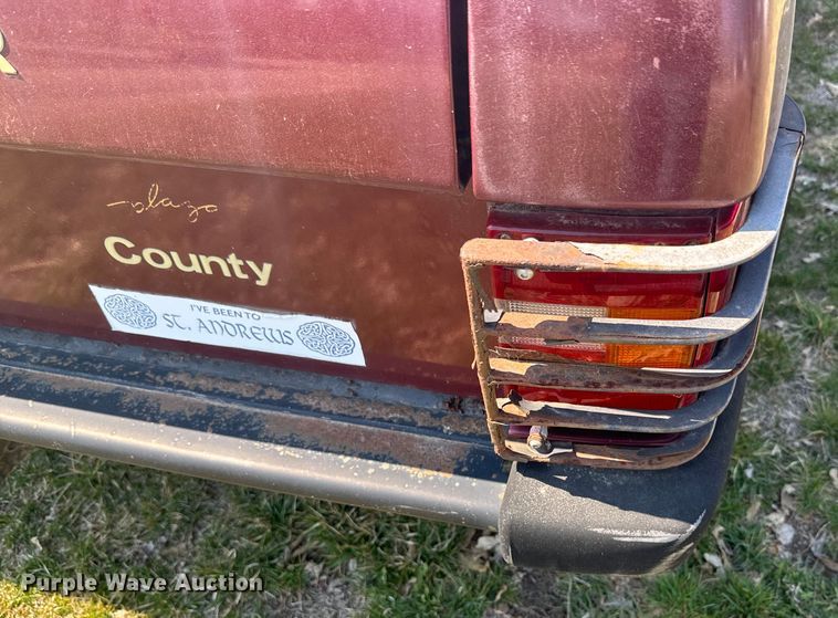 image for item EH5364 1994 Land Rover Range Rover County SUV