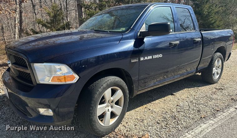 image for item EH6584 2012 Dodge Ram 1500 Quad Cab pickup truck