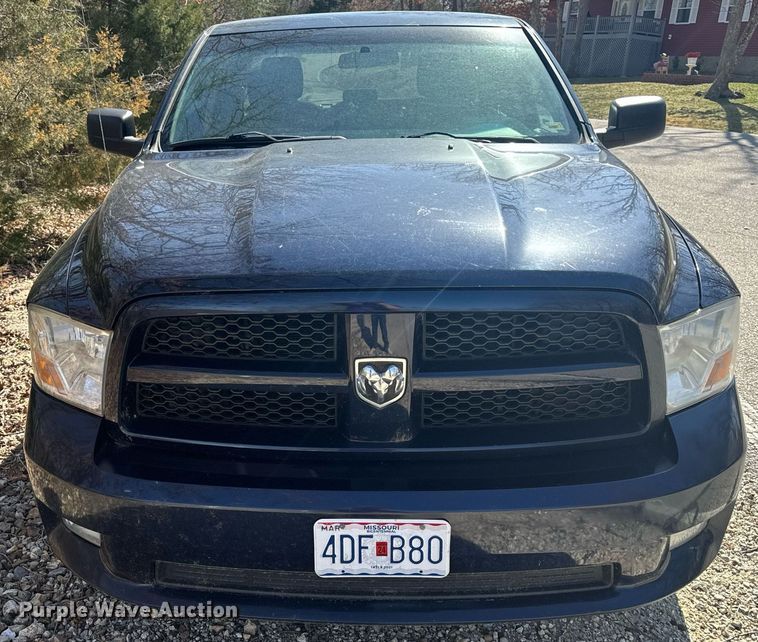 image for item EH6584 2012 Dodge Ram 1500 Quad Cab pickup truck
