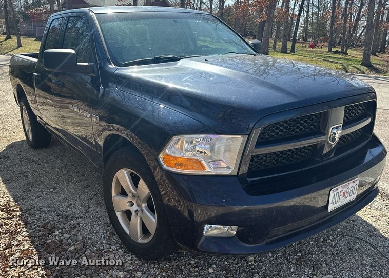 image for item EH6584 2012 Dodge Ram 1500 Quad Cab pickup truck