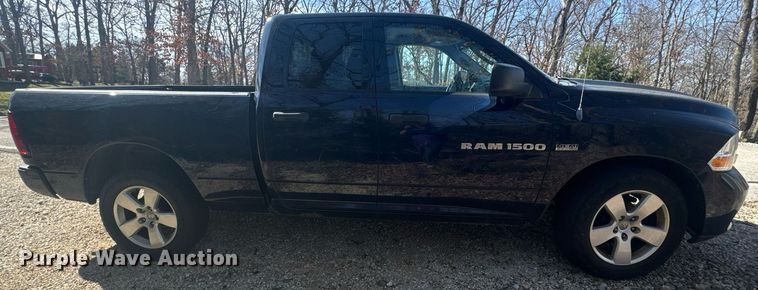 image for item EH6584 2012 Dodge Ram 1500 Quad Cab pickup truck
