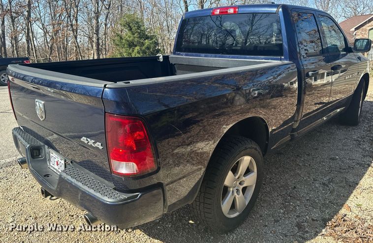 image for item EH6584 2012 Dodge Ram 1500 Quad Cab pickup truck