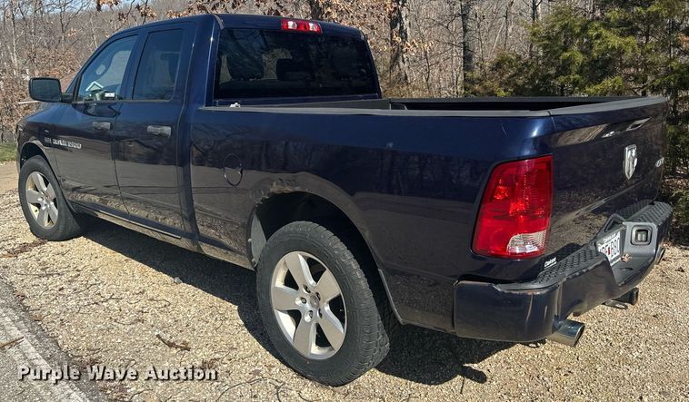 image for item EH6584 2012 Dodge Ram 1500 Quad Cab pickup truck