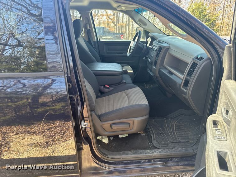 image for item EH6584 2012 Dodge Ram 1500 Quad Cab pickup truck