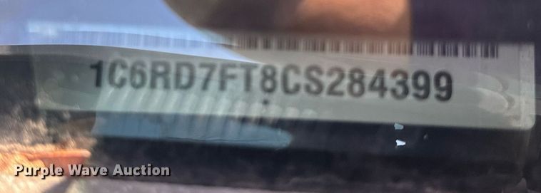 image for item EH6584 2012 Dodge Ram 1500 Quad Cab pickup truck