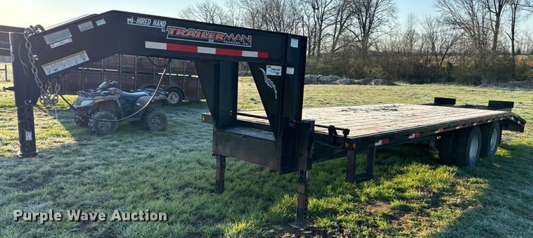 image for item EH6623 2010 Trailerman HHG8205F20 equipment trailer