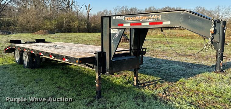 image for item EH6623 2010 Trailerman HHG8205F20 equipment trailer
