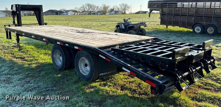 image for item EH6623 2010 Trailerman HHG8205F20 equipment trailer