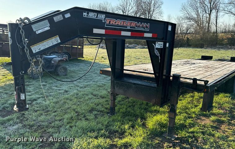 image for item EH6623 2010 Trailerman HHG8205F20 equipment trailer
