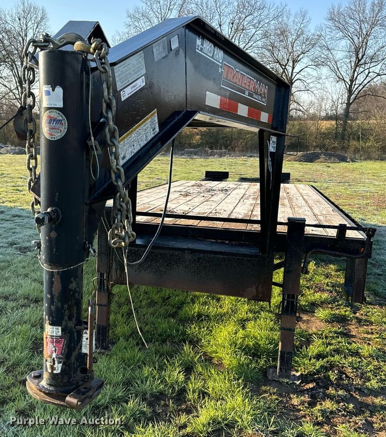 image for item EH6623 2010 Trailerman HHG8205F20 equipment trailer