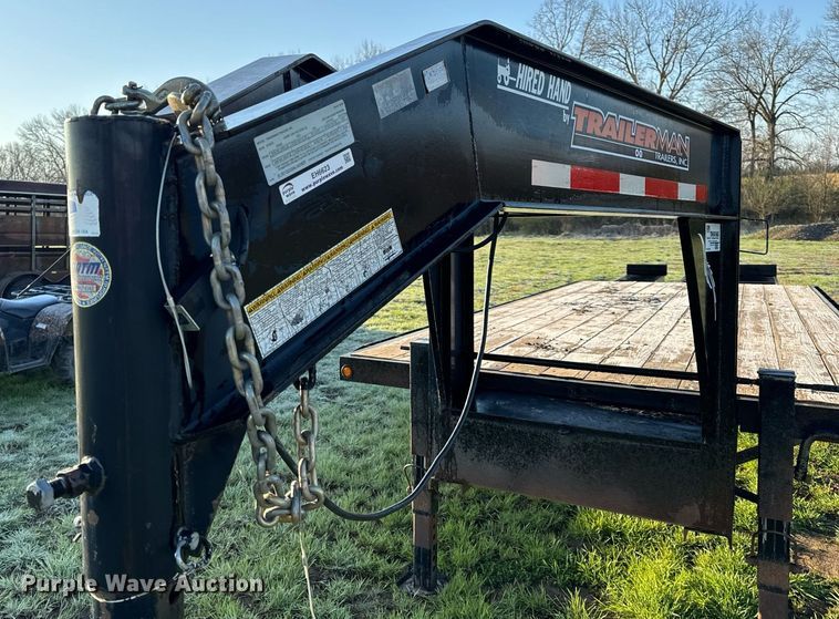 image for item EH6623 2010 Trailerman HHG8205F20 equipment trailer