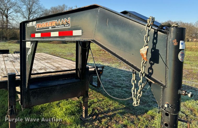 image for item EH6623 2010 Trailerman HHG8205F20 equipment trailer