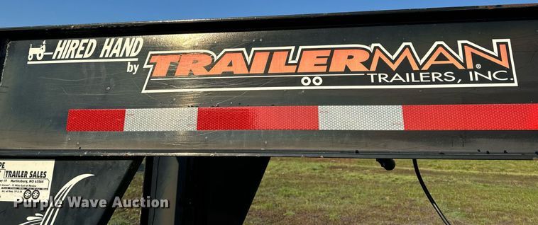 image for item EH6623 2010 Trailerman HHG8205F20 equipment trailer