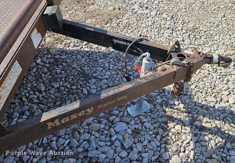 image for item EI3583 2008 Maxey utility trailer