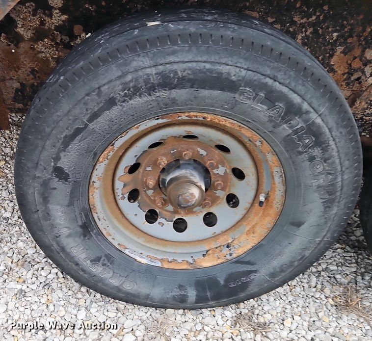 image for item EI3617 2006 Maxey equipment trailer