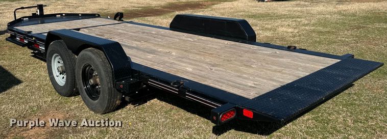 image for item EJ0332 2020 Diamond C tilt deck utility trailer