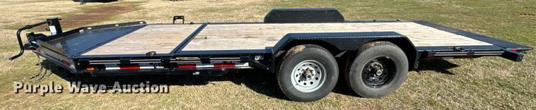 image for item EJ0332 2020 Diamond C tilt deck utility trailer