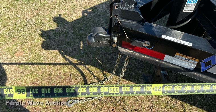 image for item EJ0332 2020 Diamond C tilt deck utility trailer