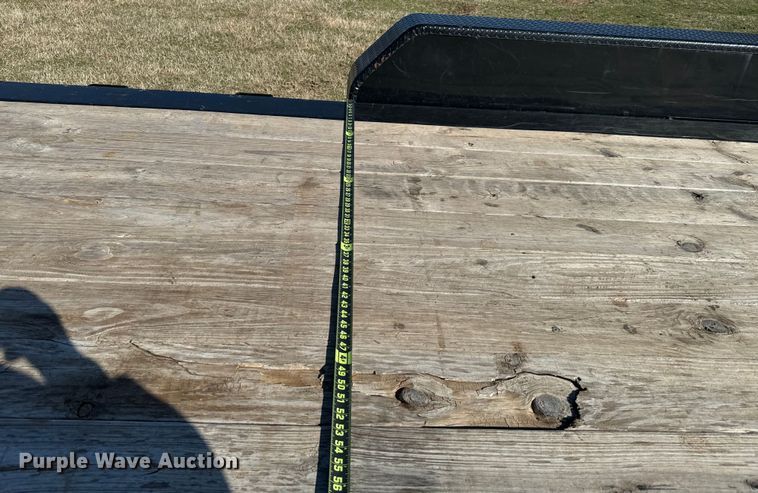 image for item EJ0332 2020 Diamond C tilt deck utility trailer