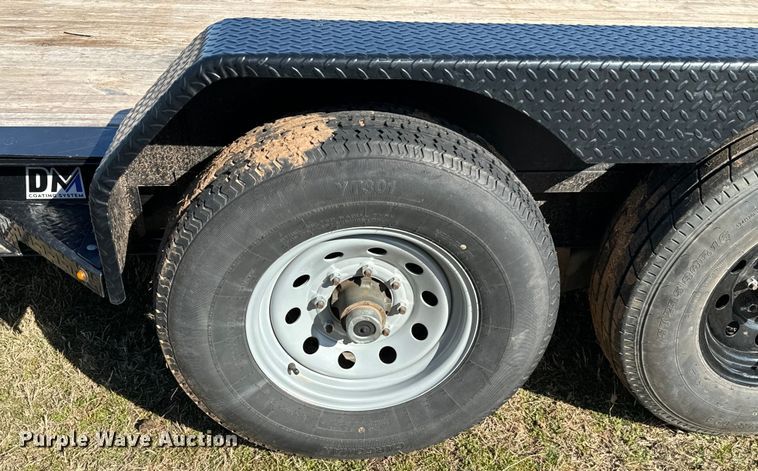 image for item EJ0332 2020 Diamond C tilt deck utility trailer