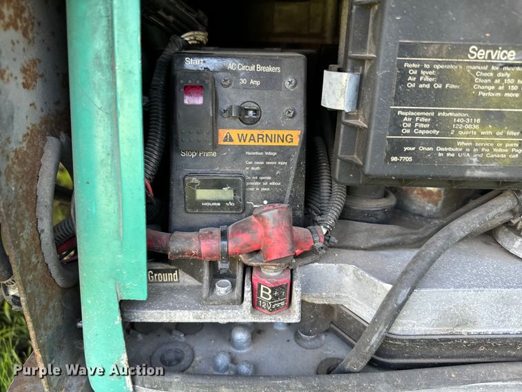 image for item EJ0363 1994 GMC food truck