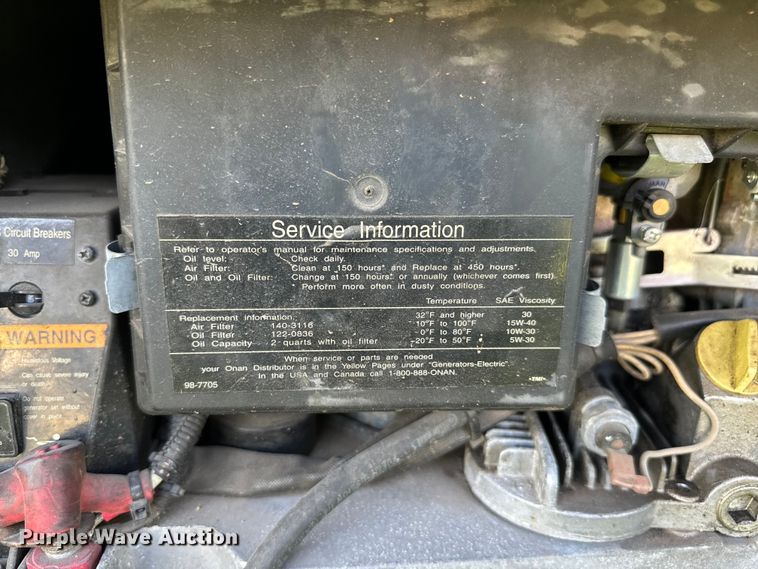 image for item EJ0363 1994 GMC food truck