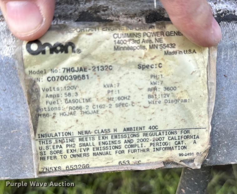 image for item EJ0363 1994 GMC food truck