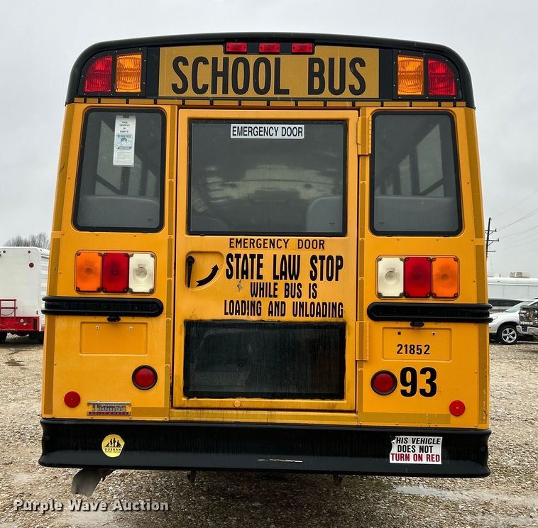 image for item EK4244 2012 Thomas Built school bus