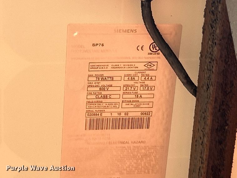 image for item EK4316 (2) Ver-Mac PCMS 1210 message board trailers