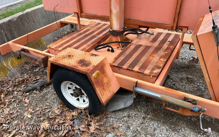 image for item EK4316 (2) Ver-Mac PCMS 1210 message board trailers