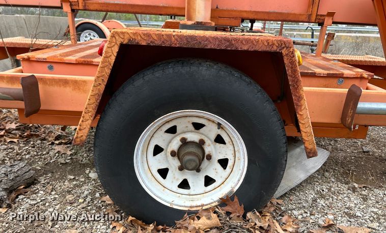 image for item EK4316 (2) Ver-Mac PCMS 1210 message board trailers