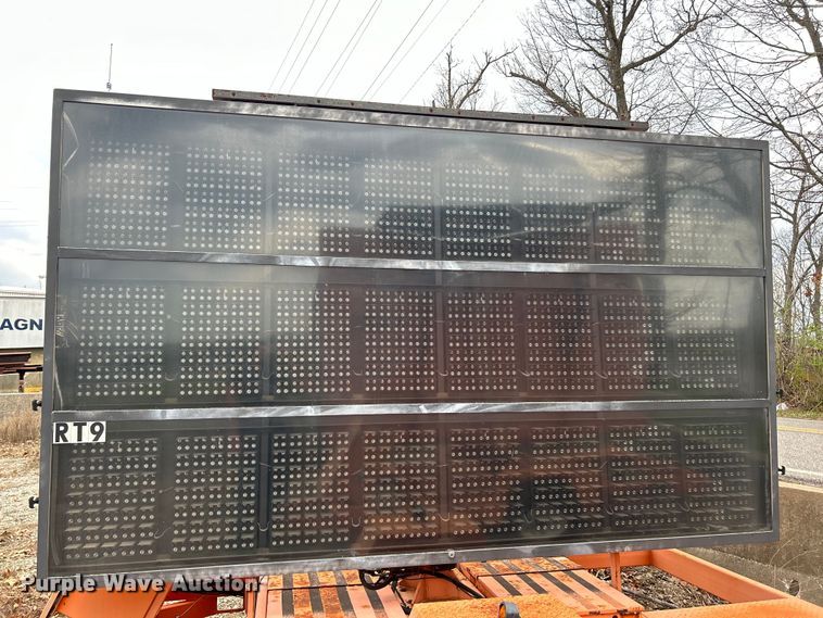 image for item EK4316 (2) Ver-Mac PCMS 1210 message board trailers