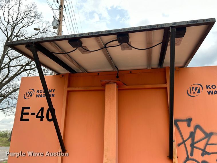 image for item EK4316 (2) Ver-Mac PCMS 1210 message board trailers