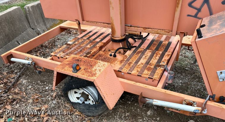 image for item EK4316 (2) Ver-Mac PCMS 1210 message board trailers