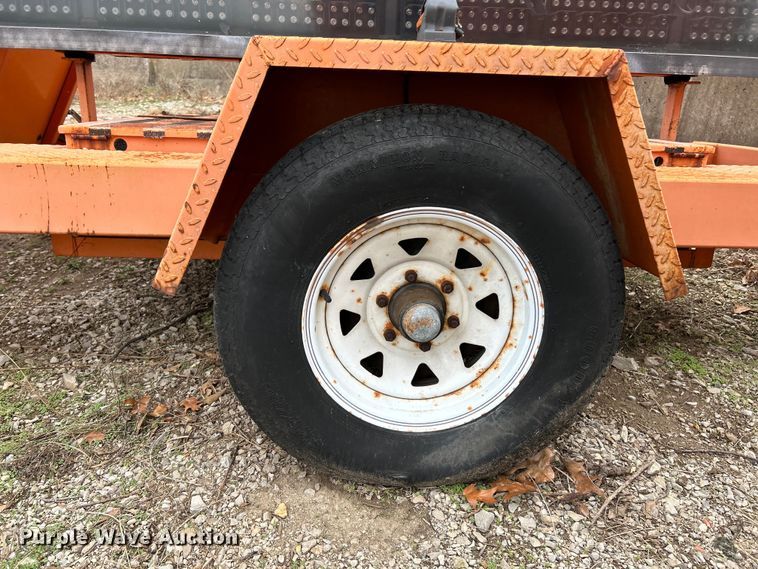 image for item EK4316 (2) Ver-Mac PCMS 1210 message board trailers