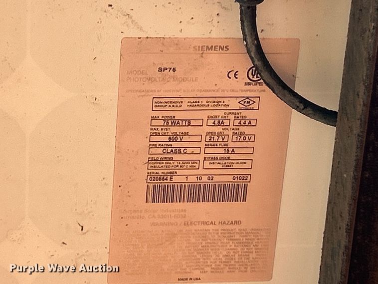 image for item EK4317 (2) Ver-Mac PCMS 1210 message board trailers